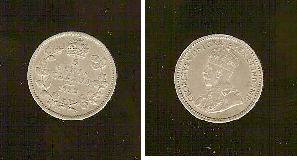 Canada 5 cents 1912 SUP
